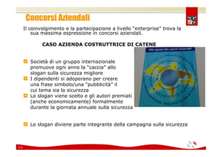 Comunicare e coinvolgere il personale sulla Sicurezza 2008