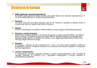 Comunicare e coinvolgere il personale sulla Sicurezza 2008