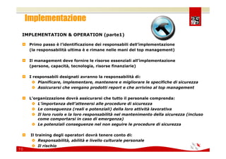 Comunicare e coinvolgere il personale sulla Sicurezza 2008