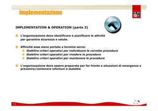Comunicare e coinvolgere il personale sulla Sicurezza 2008