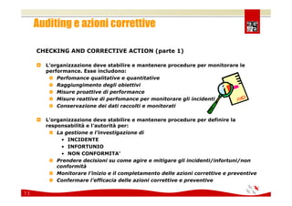 Comunicare e coinvolgere il personale sulla Sicurezza 2008