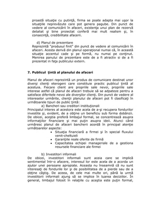 Comunicare In Afaceri