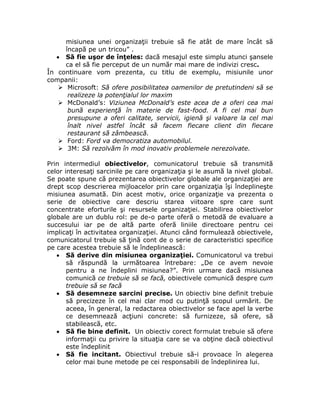 Comunicare In Afaceri