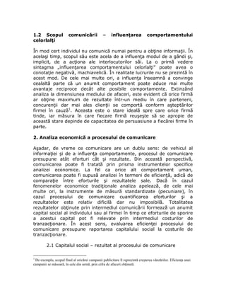 Comunicare In Afaceri