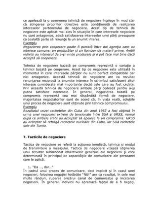 Comunicare In Afaceri