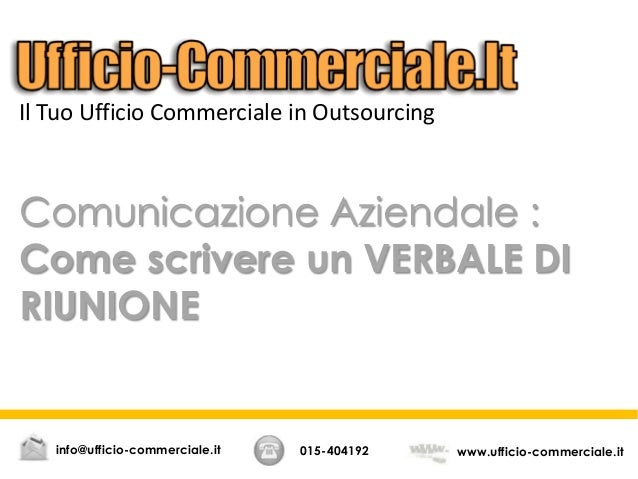 Comunicazione Aziendale, come scrivere un Verbale di Riunione