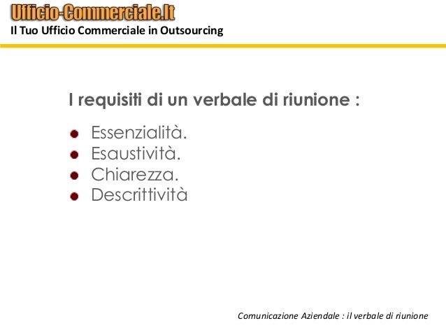 Comunicazione Aziendale, come scrivere un Verbale di Riunione