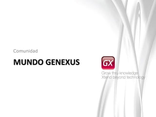 Mundo GeneXusComunidad