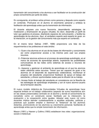 Comunidad  de aprendizaje