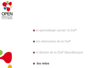 prácticaCoP OPENBASQUE