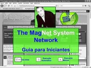 The Mag Net   System  Network Guia para Iniciantes Tela cheia  Execução Automática  Execução Manual  