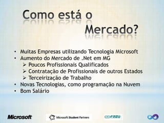 Como está o  							Mercado?Muitas Empresas utilizando Tecnologia Microsoft