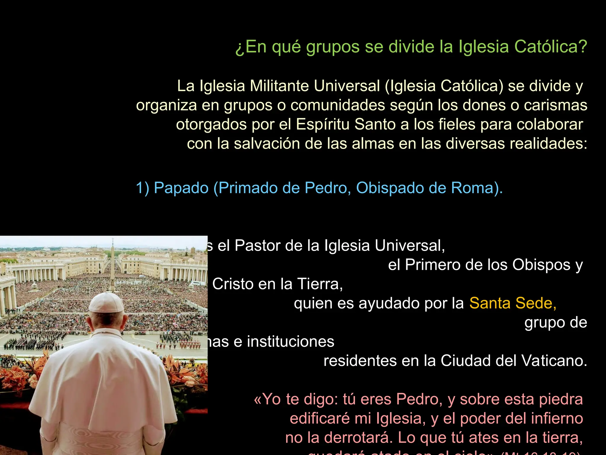 La Comunidad y la Iglesia Universal: relación complementaria.ppt