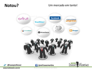 Notou?Um mercado em tanto!