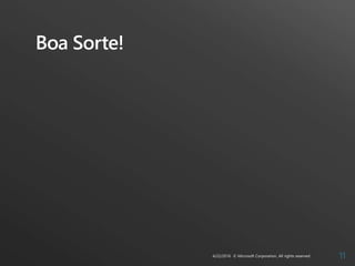 Microsoft Certified Master (Comunidade MCM)