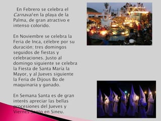 Mallorca es la isla más grande y la que tiene una red hidrográfica más compleja. Podemos distinguir nueve cuencas diferentes: Pollensa, Alcudia (la más grande), Arta, Litoral sureste, Campos, Palma, Andraita, Sóller y Lluch. Las cuencas centrales (Alcudia, Campos y Palma) son las más grandes, pero también las más llanas y las que menos precipitaciones reciben. En el curso bajo de estos torrentes se forman algunas zonas pantanosas.Menorca es una isla muy llana por lo que los cursos de agua no son muy incisivos. Tiene dos partes claramente diferenciadas el norte o tramontana y el sur o de Migjorn. Esta es la isla más lluviosa de Baleares, a pesar de que son escasas y, en general, sólo se presentan de octubre a noviembreIbiza es una isla pequeña de dominio calizo, por lo que los cursos de agua se infiltra rápidamente. Sólo uno de sus cursos lleva nombre del río, el Santa Eulalia. Este es el curso de agua, de todas las Baleares, en le que las aguas superficiales más tiempo perduran, y ello se debe a que su alimentación es apreciable y a que atraviesa terrenos impermeablesFormentera es una isla pequeña en la que apenas se dibujan algunos cauces secos. Salvo en las grandes lluvias de otoño apenas tienen oportunidad de cargarse de agua en su totalidad. Son mucho más abundantes las aguas subterráneas y las fuentes, que son las que aprovecha la población.