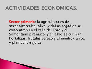 Aragón está situada en el norte, y limita con Francia y con las comunidades autónomas de Castilla-La Mancha, Castilla y León, Cataluña, La Rioja, Navarra y Comunidad Valenciana. Desde 1978 es una comunidad autónoma española, compuesta por las provincias de Huesca, Teruel y Zaragoza. Su capital es la ciudad de Zaragoza. El 23 de abril se celebra la festividad de San Jorge, día de Aragón.LOCALIZACIÓN
