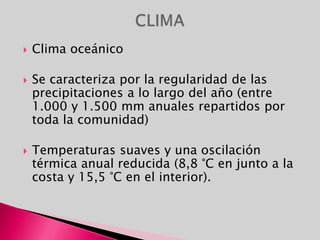 FIESTASGuerras Cántabras, primer fin de semana de septiembre en Los Corrales de Buelna. Cabalgata de Reyes, 5 de enero en Santillana del Mar. La Pasión viviente, Viernes Santo en Castro Urdiales. Verbena del mantón, primer sábado de julio en Ramales de la Victoria. La Bien Aparecida, 15 de septiembre en Hoz de Marrón, Ampuero. San Juan, 23 de junio en Soto de la Marina (Santa Cruz de Bezana). Virgen de la Salud, en Áliva, Camaleño. San Benito, en Barcenaciones, Reocín. San Pantaleón, en Escobedo, Camargo. San Carlos, cada 5 años en Bejes, Cillorigo de Liébana. Última edición en 2005. 