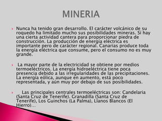 Clima subtropical.Temperaturas son suaves con poca amplitud diurna y anual; es decir, existe escasa diferencia tanto entre el día y la noche como a lo largo del año. El mes más frío es enero y el más caluroso es agosto. Los meses de noviembre y enero suelen ser los más lluviosos. La irregularidad es la principal característica, pues no existe  grandes diferencias de unos años a otros. Hay una larga estación seca, salvo en típicas lloviznas del alisio. Lo normal es que desde comienzos de abril hasta finales de noviembre no se produzca  ninguna borrasca con abundantes lluvias.Zona costera.- Temperaturas medias entre los 19 y 22ºC. Precipitaciones en torno a los 200 mm.Zona de medianías.-Entre los 250 y 600 m. de altura. Temperaturas medias entre los 14 y 19ºC, con lluvias superiores a los 650 mm y una humedad más elevada.Zona de Cumbres.-  Las temperaturas oscilan entre los 9 y 12ºC, con lluvias de 400 mm y una humedad muy baja.CLIMA