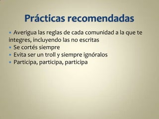 Comunidades Virtuales