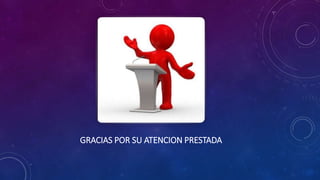 GRACIAS POR SU ATENCION PRESTADA
 