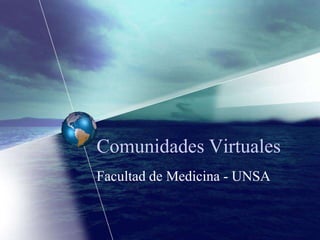 Comunidades Virtuales Facultad de Medicina - UNSA 