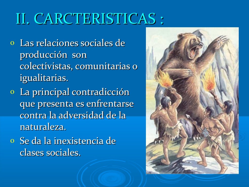 Comunidad primitiva en el mundo