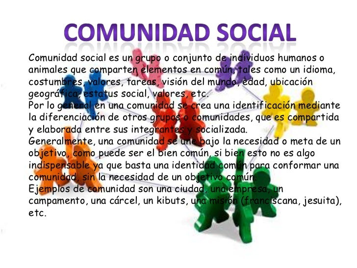 Comunidad social
