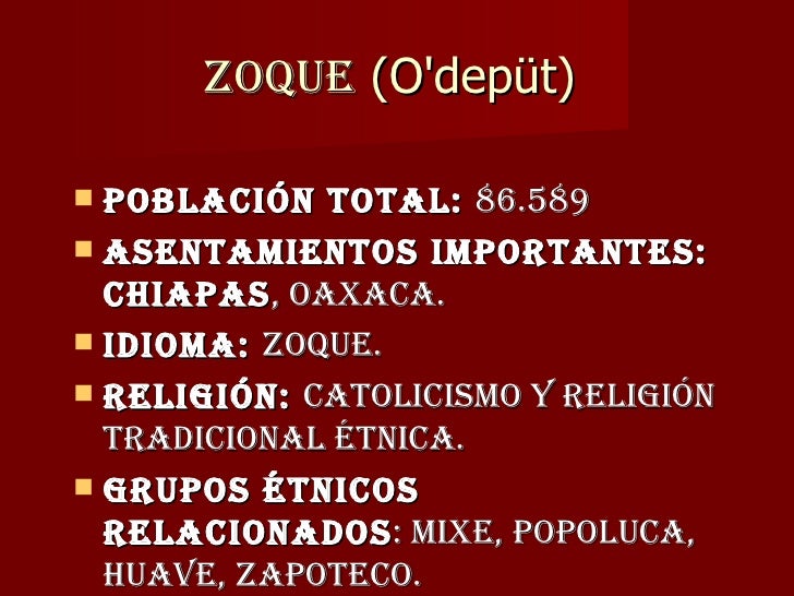 Zoques