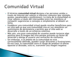 Comunidad virtual 14 29