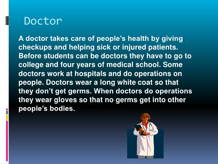 our helpers doctor essay