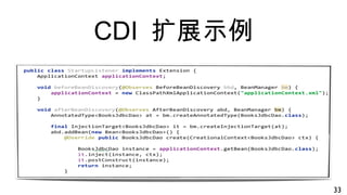 CDI 扩展示例
33
 