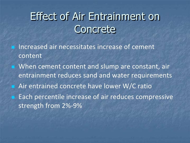 CON 122 Session 3 AirEntraining Admixtures