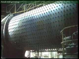 Finish mill grinding
 