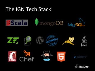 The IGN Tech Stack
 
