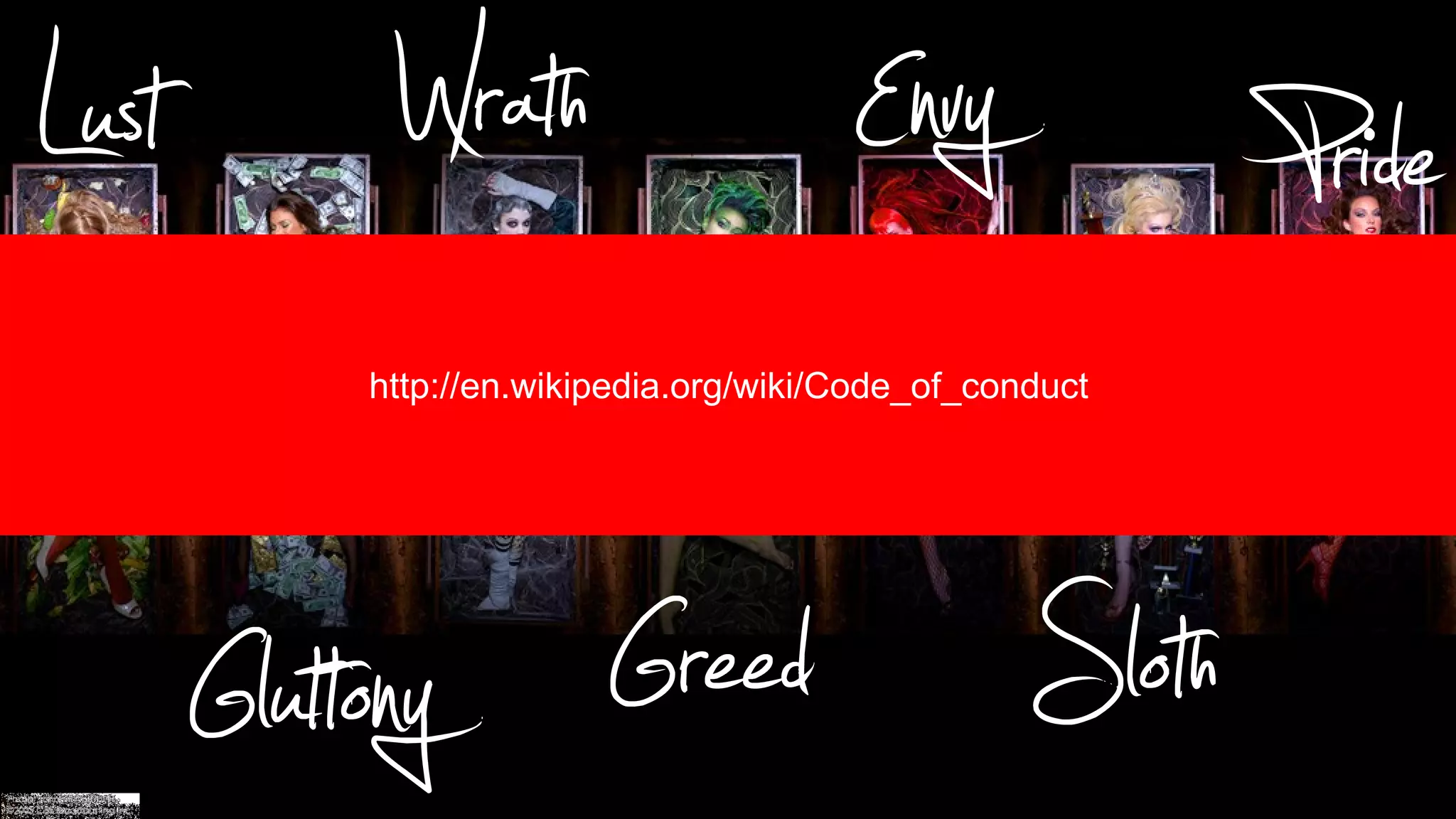 http://en.wikipedia.org/wiki/Code_of_conduct
 