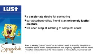 Seven Deadly Sins PPT