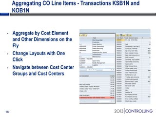SAP HANA and SAP Controlling – New Opportunities and New Challenges | PPTX