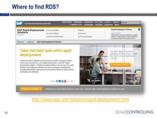 SAP Rapid Deployment Options | PPT