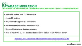 2019 - OOW - Database Migration Methods from On-Premise to Cloud | PPTX