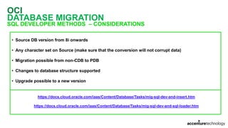 2019 - OOW - Database Migration Methods from On-Premise to Cloud | PPTX