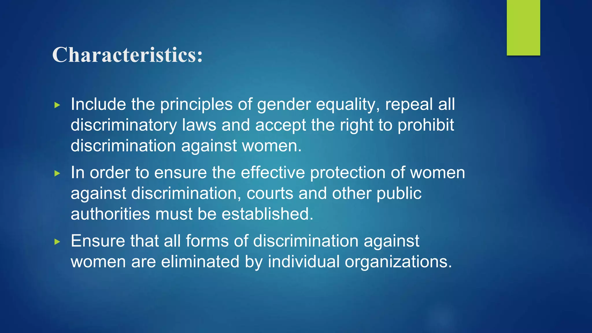 Convention on the elimination of all forms of discrimination against ...