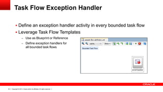 Exception Handler Flow Programming-best practices( beginner) ADF_fusionapps | PDF