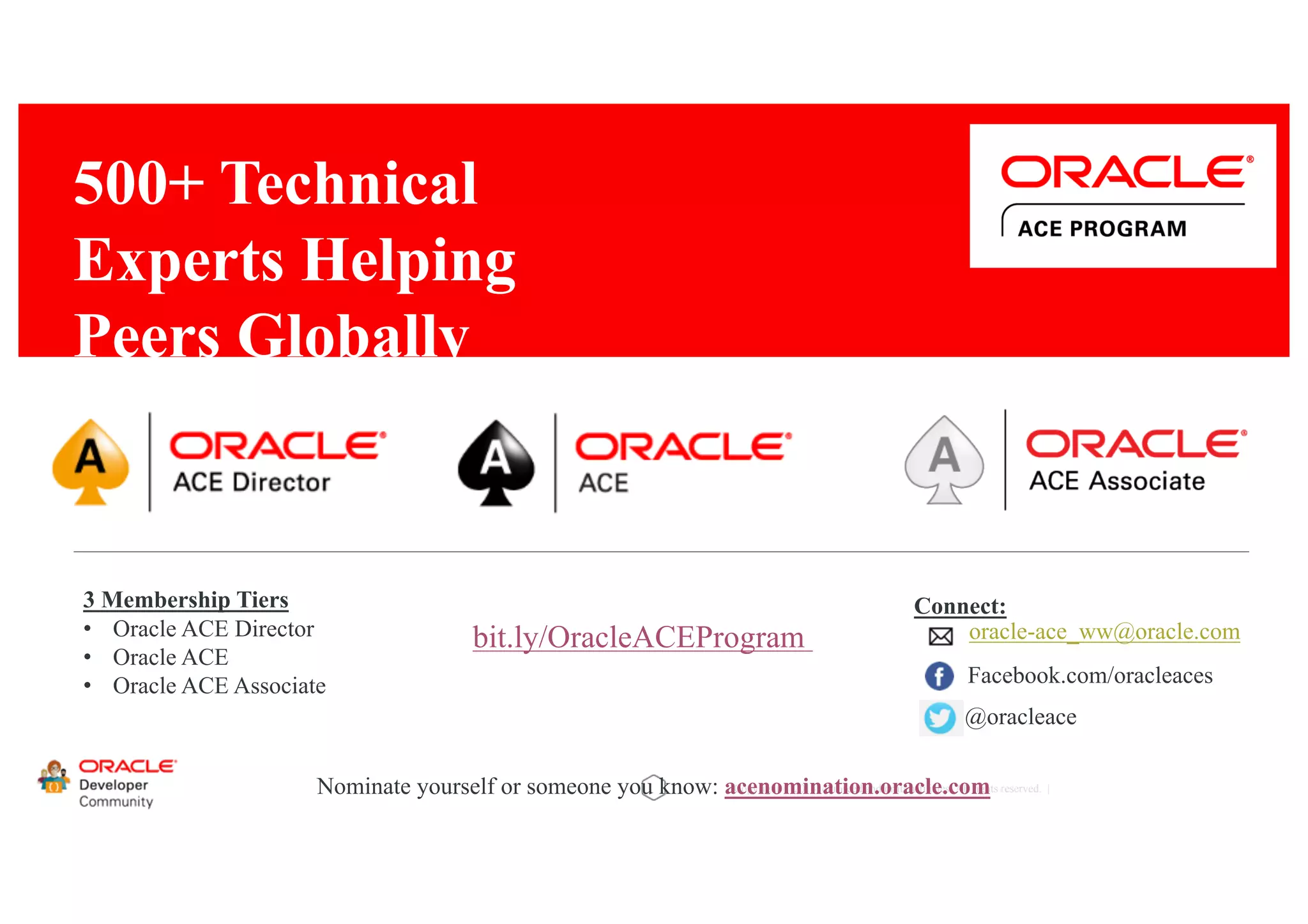 Copyright © 2014, eProseed and/or its affiliates. All rights reserved. | 4 WHO AM I? About eProseed • Local offices in several parts of world • HQ in Luxemburg • Award winning Oracle partner Luc Bors • Technical Director • ADF, JET, MAF, MCS • ACE Director / Developer Champion • Working with Oracle since 1999 