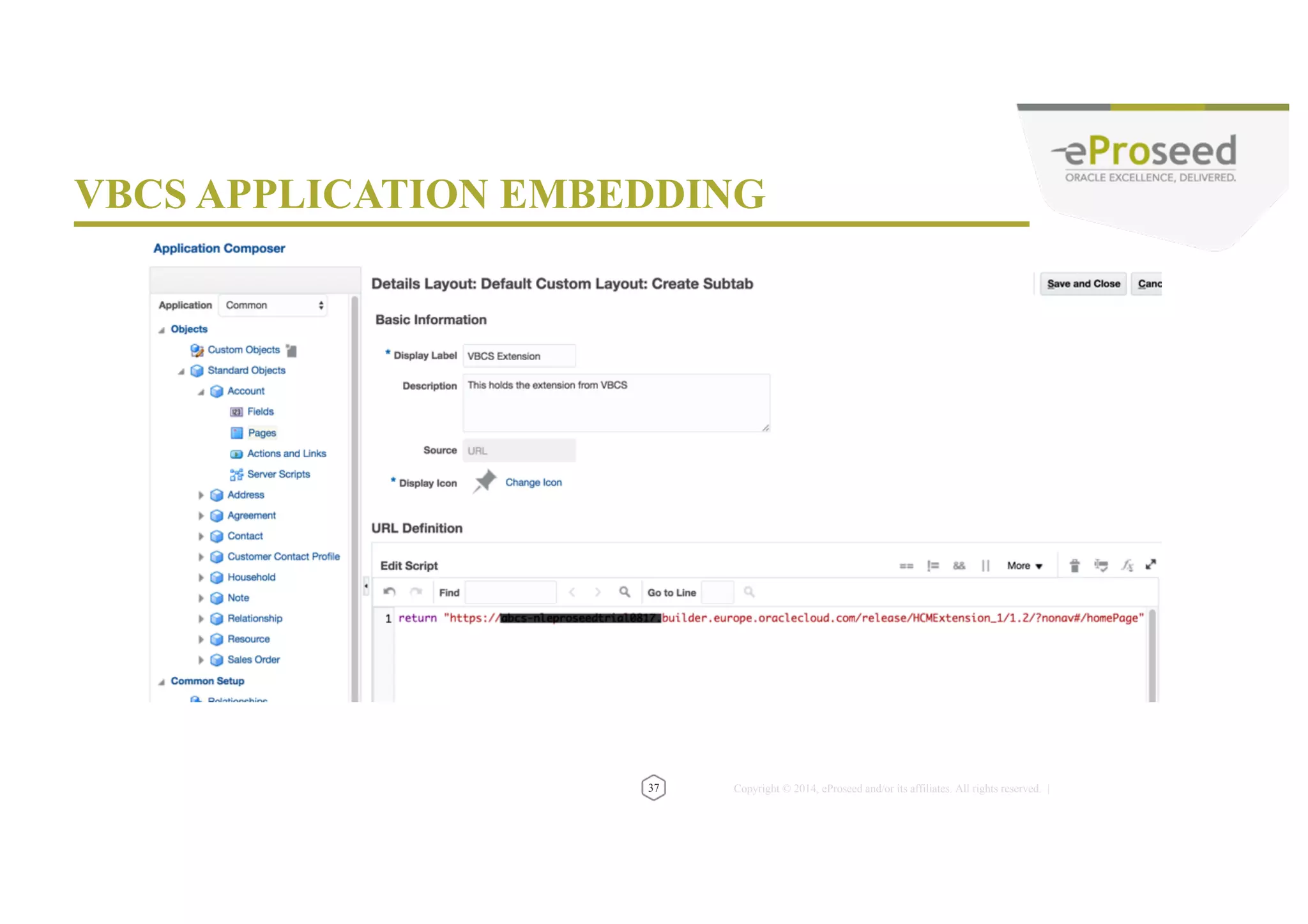 Copyright © 2014, eProseed and/or its affiliates. All rights reserved. |39 