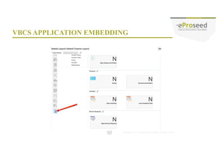 Copyright © 2014, eProseed and/or its affiliates. All rights reserved. |
VBCS APPLICATION EMBEDDING
37
 