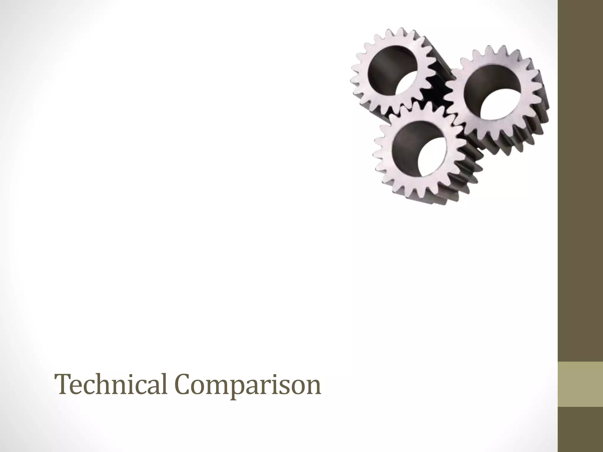 Technical Comparison 