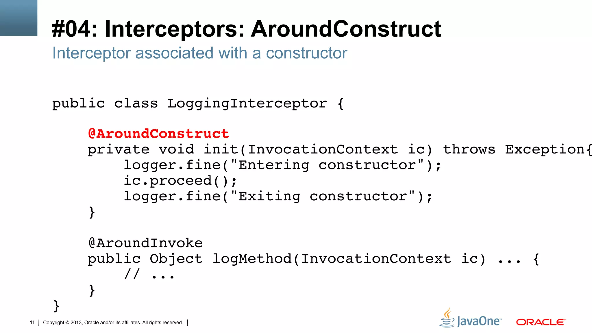 Fifty Features of Java EE 7 in 50 Minutes | PPT