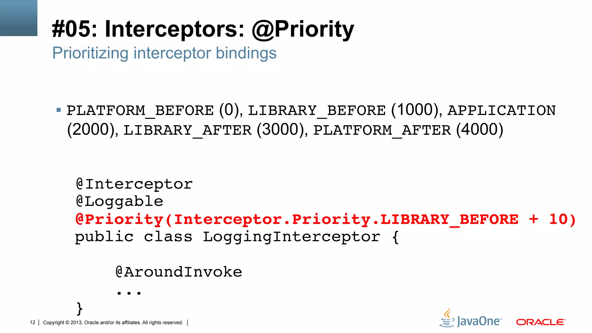 Fifty Features of Java EE 7 in 50 Minutes | PPT