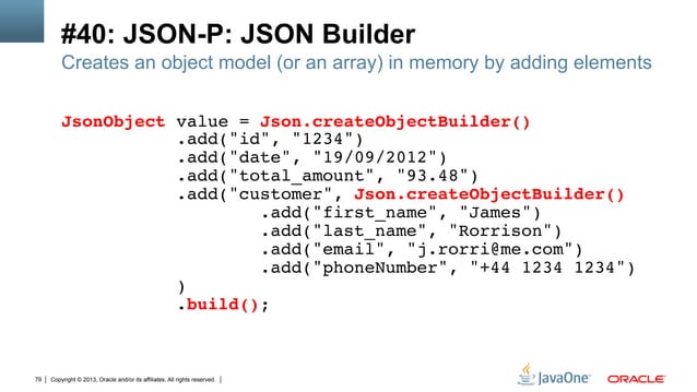 Fifty Features of Java EE 7 in 50 Minutes | PPT